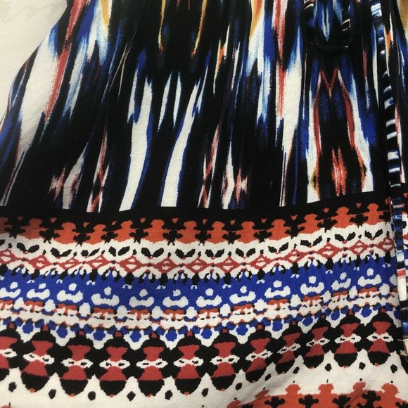 June & Hudson Shorts Size Large Graphic Print - Picture 6 of 8